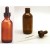 Amber Bottle & Dropper Set (for Cantron dosing) 2 oz