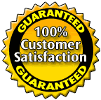 100% Customer Satisfaction Guarantee